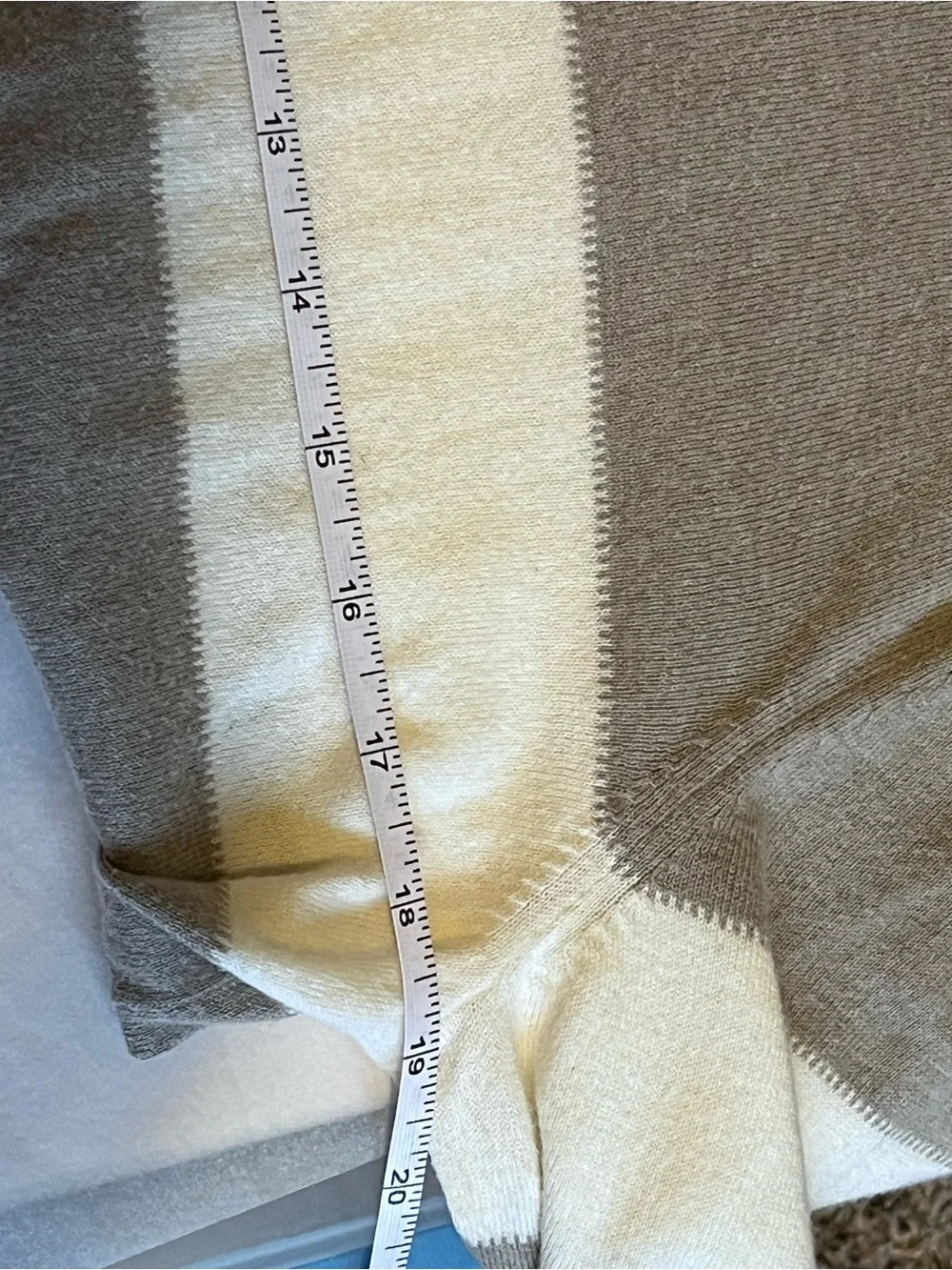 Banana Republic Men’s M Cotton Cashmere Sweater Neutral Unisex Beachy EUC